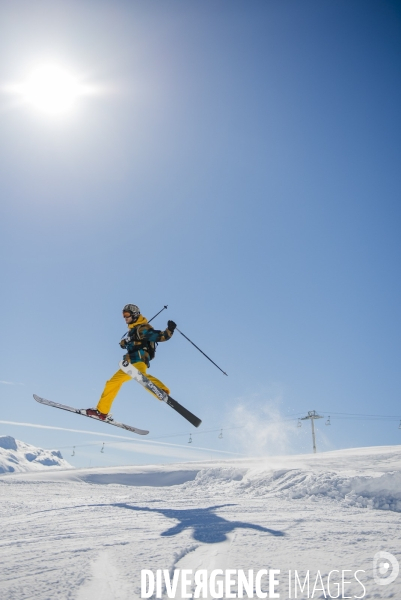 Ski aux Contamines-Montjoie