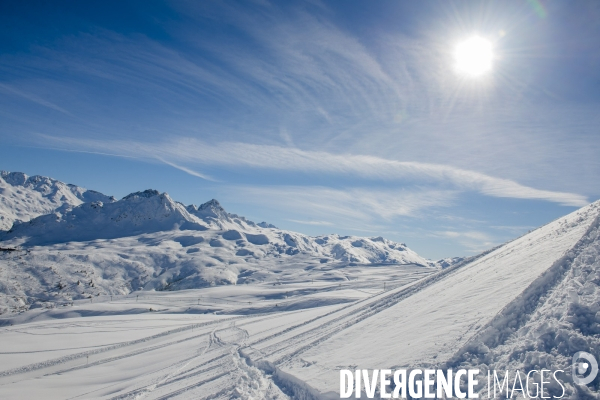 Ski aux Contamines-Montjoie