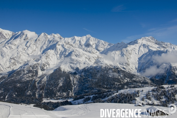 Ski aux Contamines-Montjoie