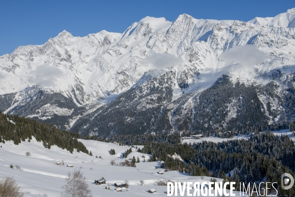 Ski aux Contamines-Montjoie