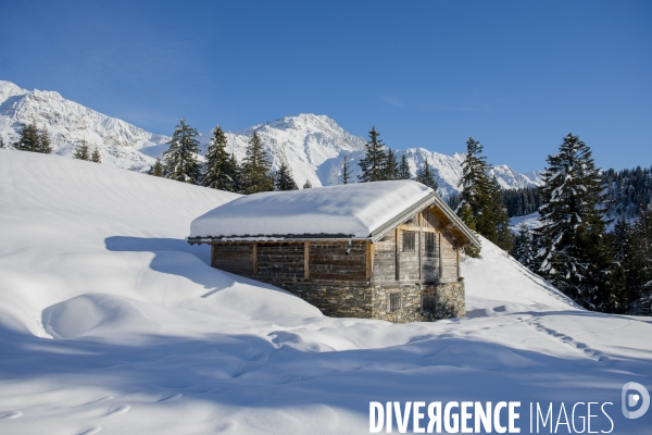 Ski aux Contamines-Montjoie