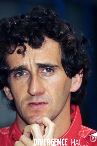 Alain Prost. Archives.