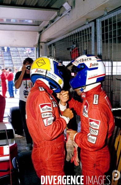 Alain Prost. Archives.