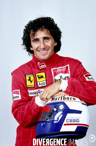 Alain Prost. Archives.