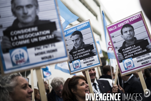 Manifestation des salaries d Air France