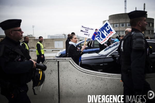 Manifestation des salaries d Air France