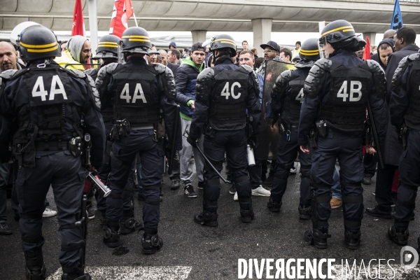 Manifestation des salaries d Air France