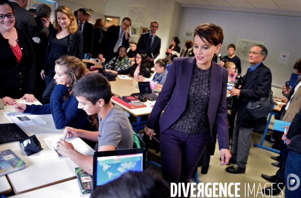 Najat Vallaud Belkacem Axelle Lemaire