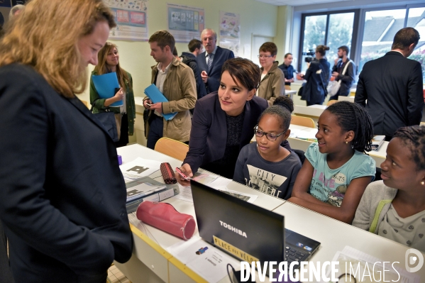 Najat Vallaud Belkacem Axelle Lemaire
