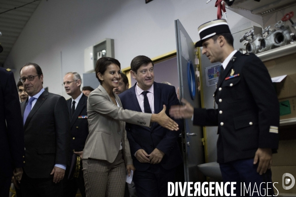 Hollande dans un lycée Pro à Marseille