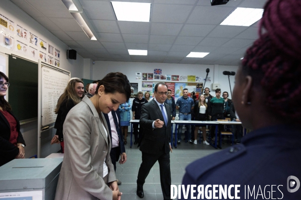 Hollande dans un lycée Pro à Marseille