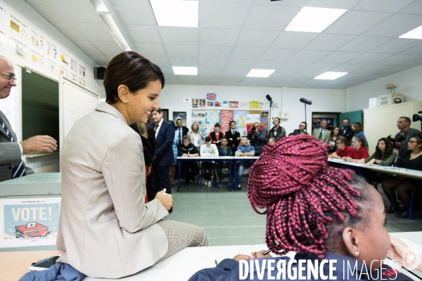 Hollande dans un lycée Pro à Marseille