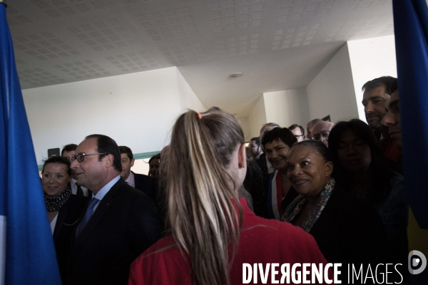 Hollande dans un lycée Pro à Marseille