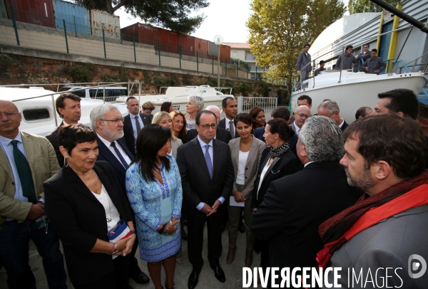 Hollande à marseille