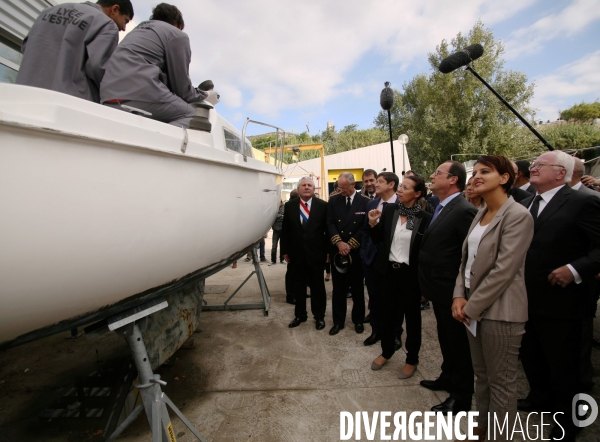 Hollande à marseille