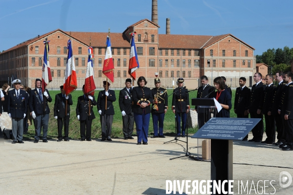 Francois Hollande au Camps des Millles