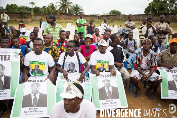 Elections présidentielles ivoiriennes 2015 / Carnet de campagne