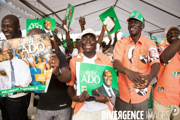 Elections présidentielles ivoiriennes 2015 / Carnet de campagne