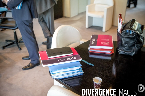 Michel Sapin et Christian Eckert présentent le projet de loi de finances 2016 - PLF 2016