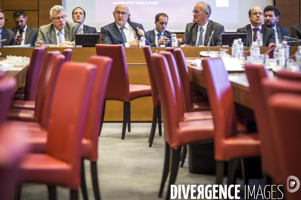 Michel Sapin et Christian Eckert présentent le projet de loi de finances 2016 - PLF 2016