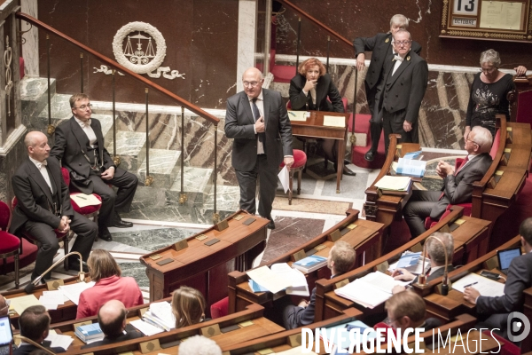 Discussion de la première partie du projet de loi de finances pour 2016 à l Assemblée nationale