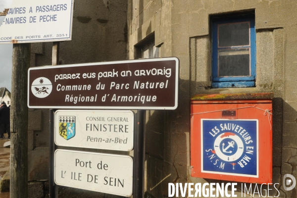 La vie quotidienne sur l île de Sein en hiver