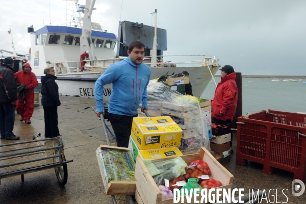 La vie quotidienne sur l île de Sein en hiver