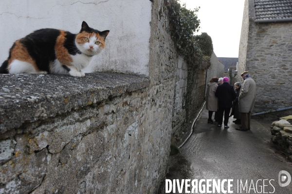 La vie quotidienne sur l île de Sein en hiver