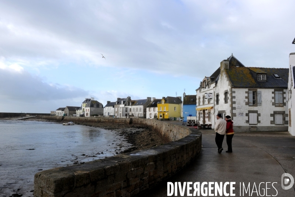 La vie quotidienne sur l île de Sein en hiver