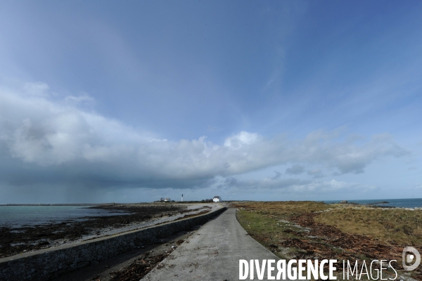 La vie quotidienne sur l île de Sein en hiver