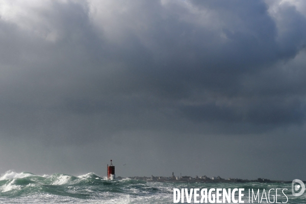 La vie quotidienne sur l île de Sein en hiver