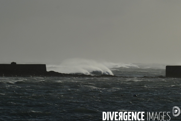 La vie quotidienne sur l île de Sein en hiver