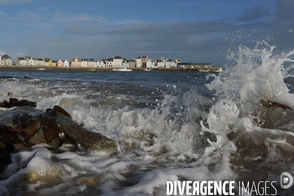 La vie quotidienne sur l île de Sein en hiver