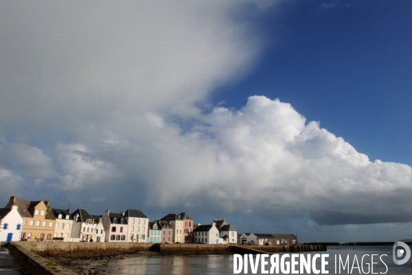 La vie quotidienne sur l île de Sein en hiver