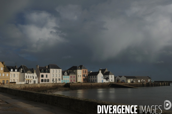 La vie quotidienne sur l île de Sein en hiver