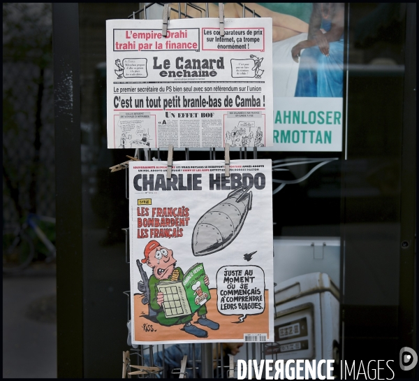 Le canard enchainé et Charlie Hebdo