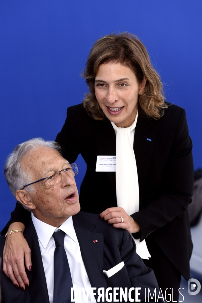 Jacques SAADE, président de CMA CGM et sa fille Tanya