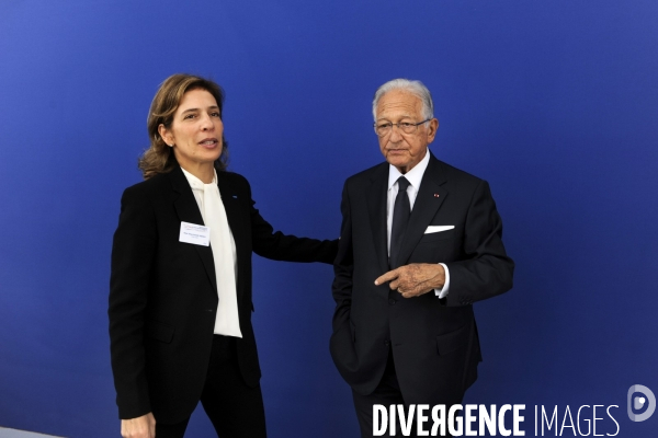 Jacques SAADE, président de CMA CGM et sa fille Tanya