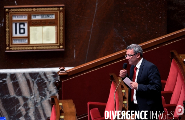 Séance de Projet de loi de finances pour 2016 à l assemblée nationale