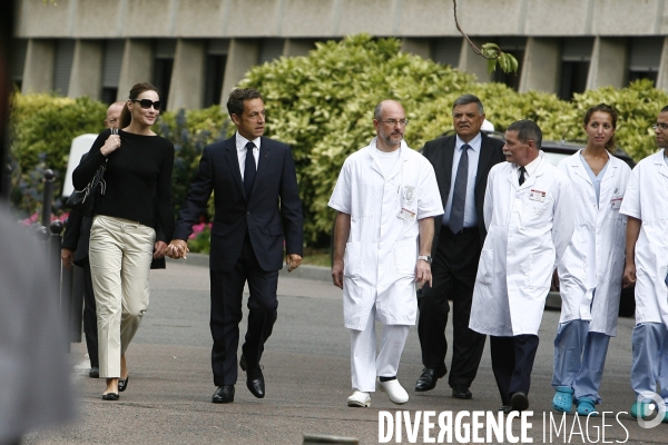 Nicolas sarkozy sort de l hopital apres son malaise vagal