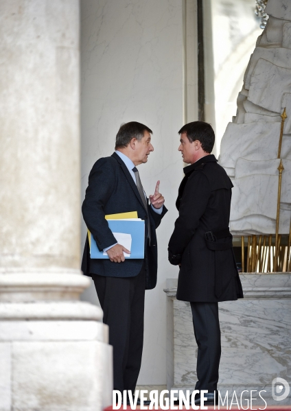 Jean pierre Jouyet avec Manuel Valls