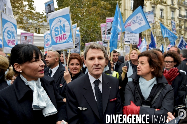 Manifestation des salariés d Air France