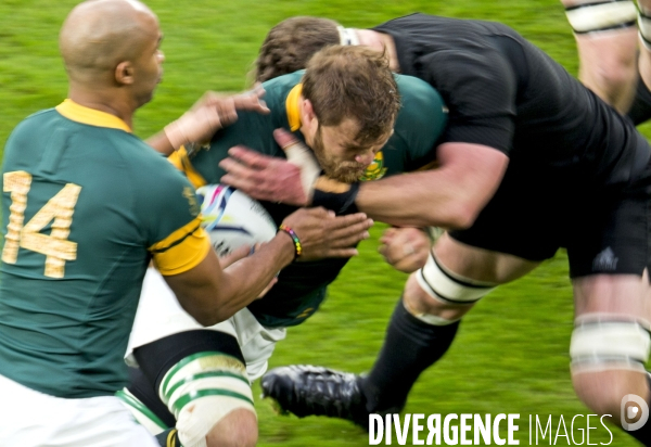 Coupe du monde de rugby Afrique du Sud-Nouvelle-Zélande