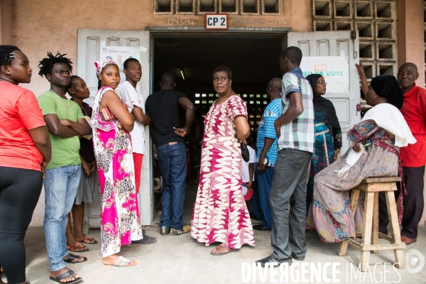 Jour de vote à Abidjan / Elections ivoiriennes 2015