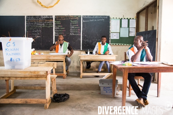 Jour de vote à Abidjan / Elections ivoiriennes 2015