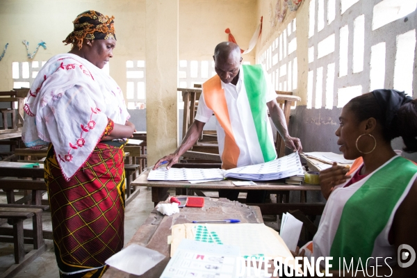 Jour de vote à Abidjan / Elections ivoiriennes 2015