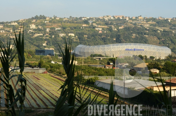 Le stade de #football Allianz Riviera #Nice06 Plaine du Var.