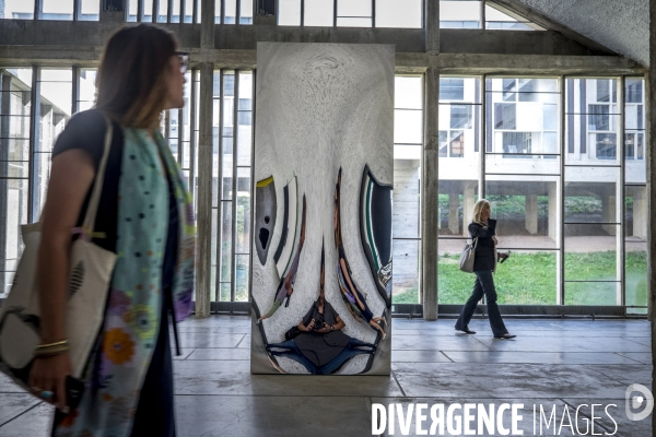 Anish Kapoor au couvent de la Tourette Le Corbusier.