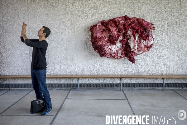 Anish Kapoor au couvent de la Tourette Le Corbusier.