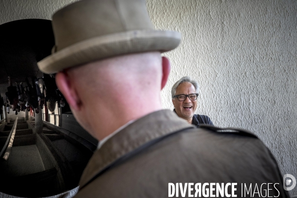 Anish Kapoor au couvent de la Tourette Le Corbusier.